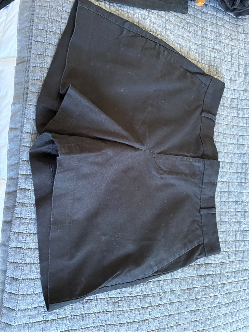 Banana Republic Black Flat-Front Men's Shorts